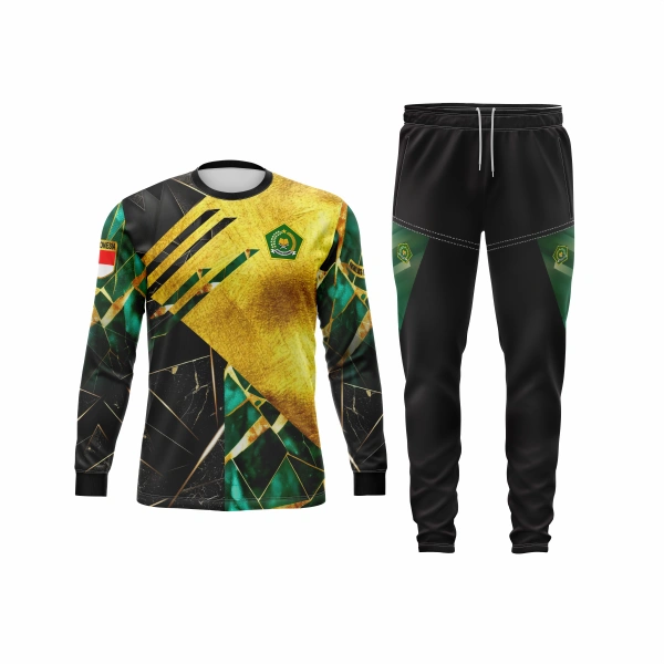 Setelan Jersey Oblong Panjang Kemenag - foto 1