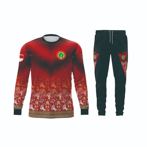 Setelan Jersey Oblong Panjang Perawat - foto 1