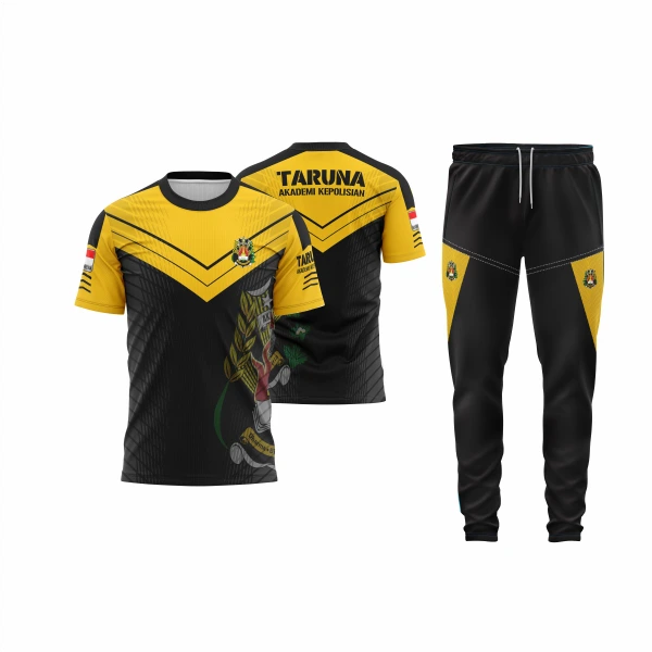 Setelan Jersey Oblong Pendek Akpol - foto 3