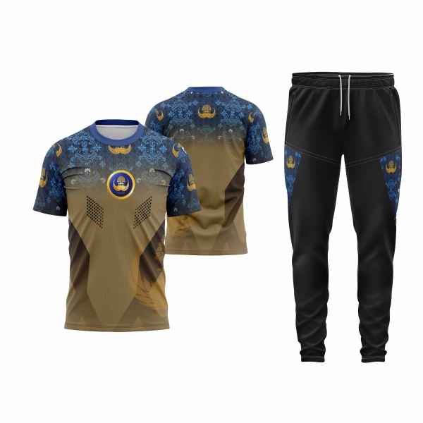 Setelan Jersey Oblong Pendek Korpri - foto 3