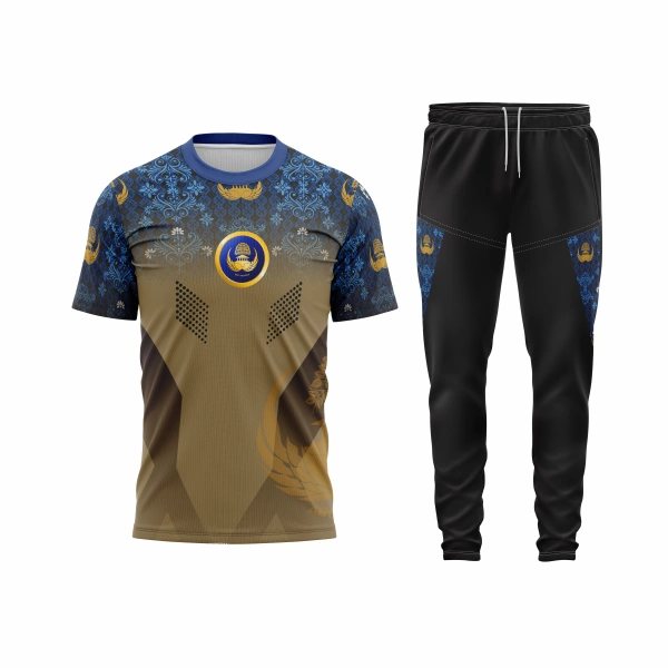 Setelan Jersey Oblong Pendek Korpri - foto 1