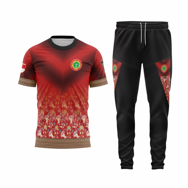Setelan Jersey Oblong Pendek Perawat - foto 1