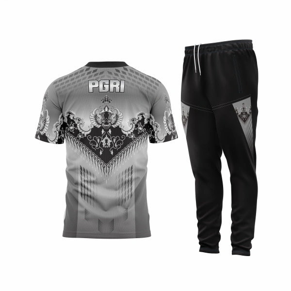 Setelan Jersey Oblong Pendek PGRI - foto 2