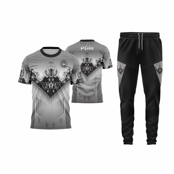 Setelan Jersey Oblong Pendek PGRI - foto 3