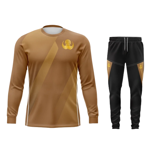 Setelan Jersey Oblong Panjang ASN-PNS