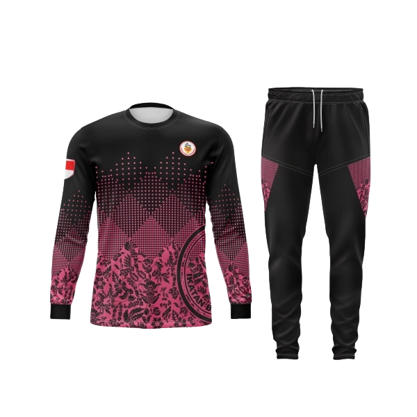 Setelan Jersey Oblong panjang Bidan
