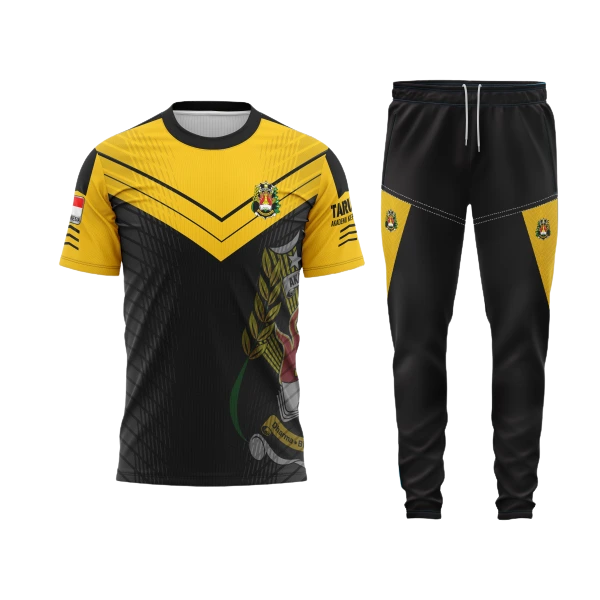 Setelan Jersey Oblong Pendek Akpol