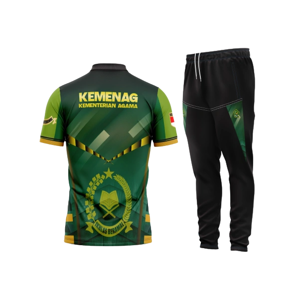 Setelan Jersey Wangki Pendek Kemenag - foto 2