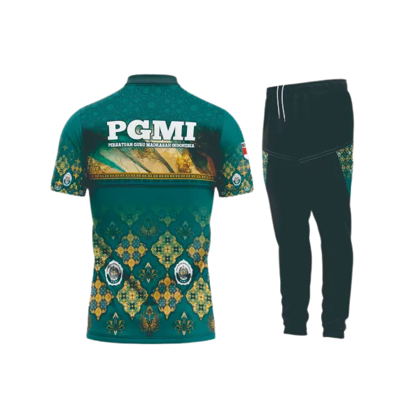 Setelan Jersey Wangki Pendek PGMI - foto 2