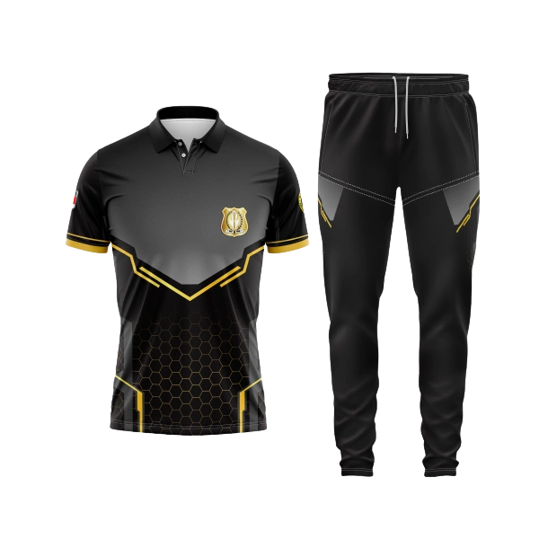 Setelan Jersey Wangki Pendek Satpam Black Shine - foto 1