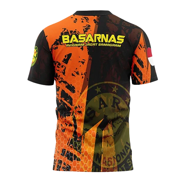 JERSEY BASARNAS / KAOS DRIFIT SAR / LENGAN PENDEK - foto 2