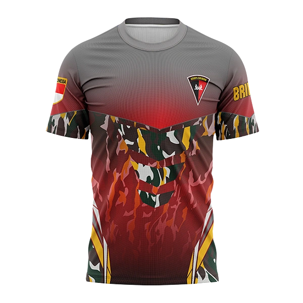 SUGIH WARAS JERSEY BRIMOB / KAOS DRI-FIT BRIMOB LENGAN PENDEK