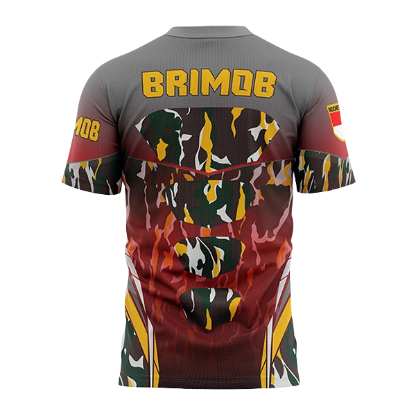 SUGIH WARAS JERSEY BRIMOB / KAOS DRI-FIT BRIMOB LENGAN PENDEK - foto 2