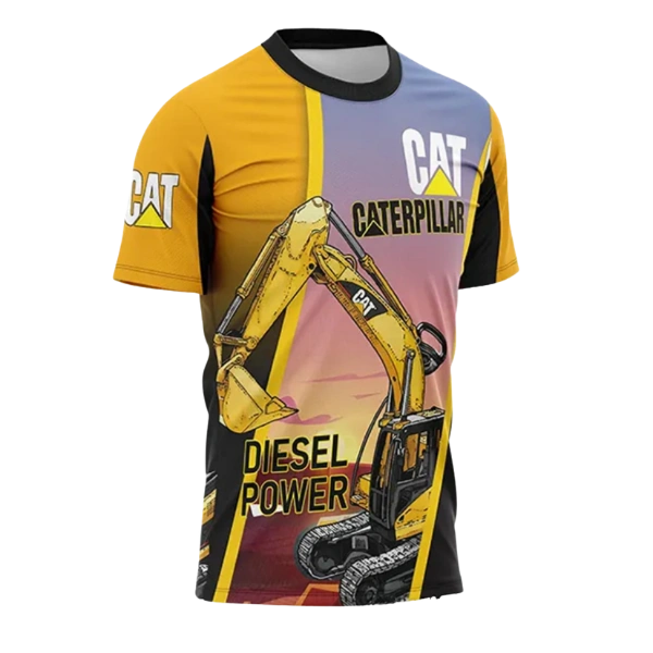 JERSEY TAMBANG / EXCAVATOR Olahraga Cepat Kering Berpori Nyaman Uniseks Baju Pakaian - foto 3