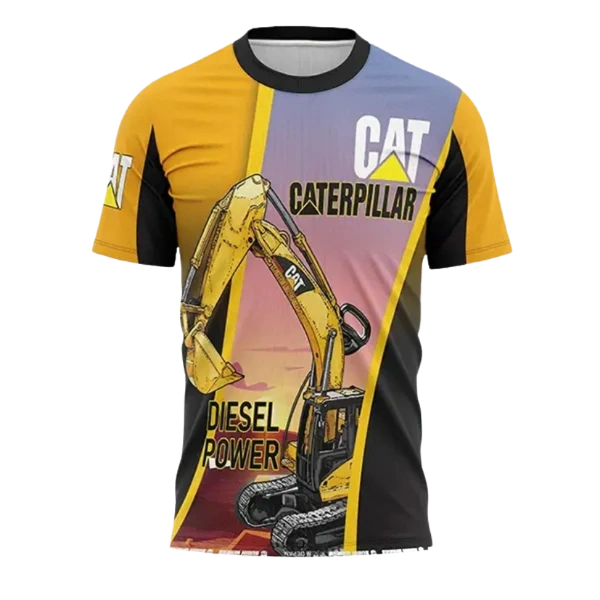 JERSEY TAMBANG / EXCAVATOR Olahraga Cepat Kering Berpori Nyaman Uniseks Baju Pakaian