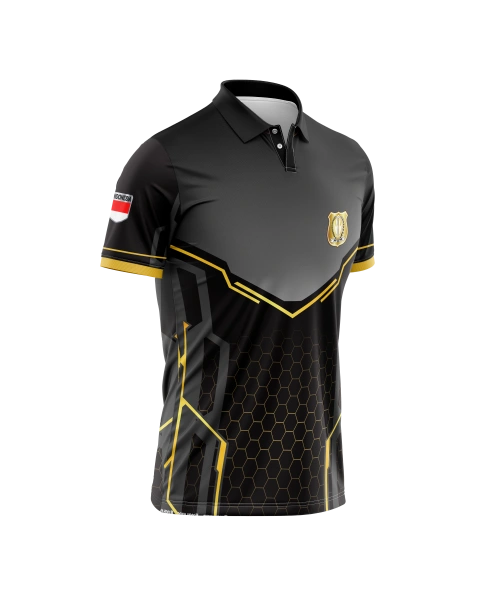 Jersey Polo Pendek Satpam Blackshine - foto 2