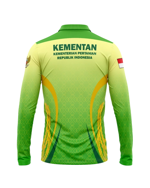 Jersey Polo Panjang Kementerian Pertanian - foto 2