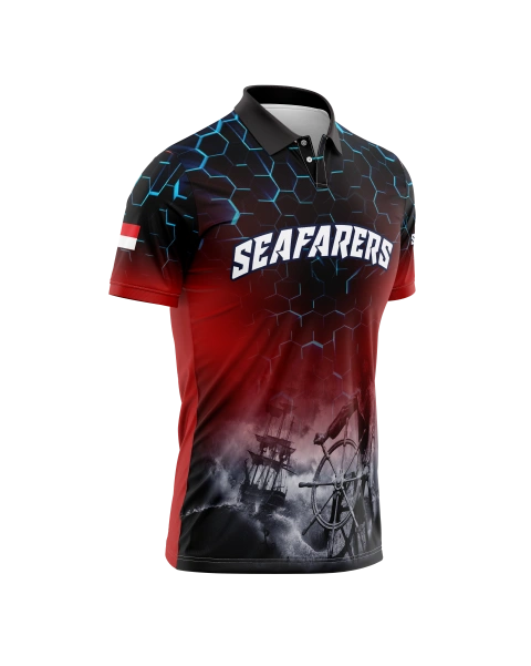 Jersey Polo Pendek Seafarers - foto 2
