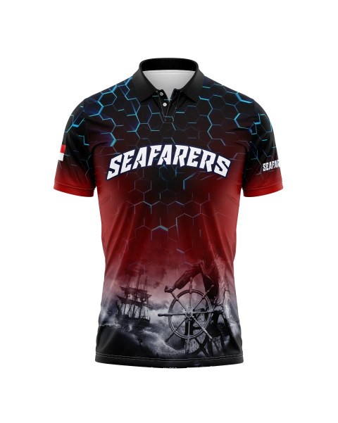 Jersey Polo Pendek Seafarers - foto 1