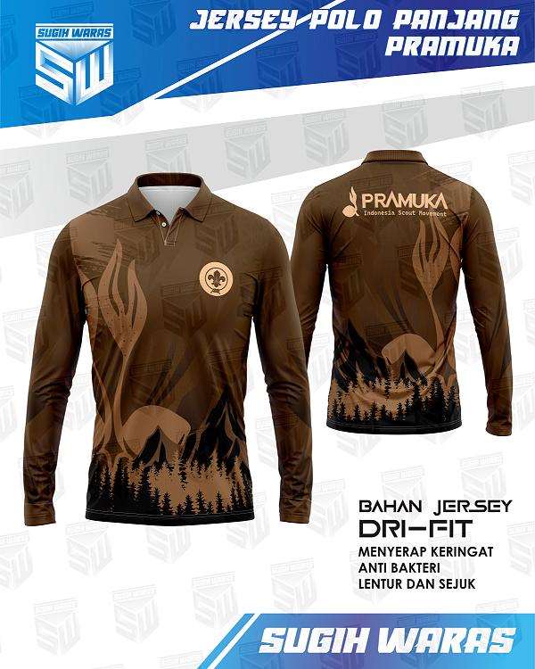 Jersey Polo Panjang Pramuka