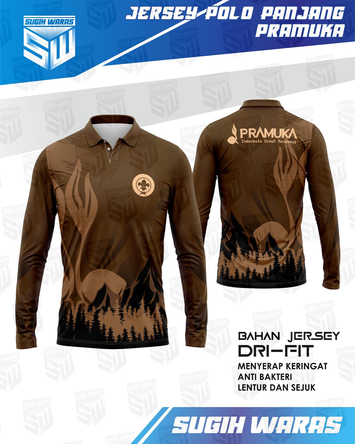 Jersey Polo Panjang Pramuka - foto 1