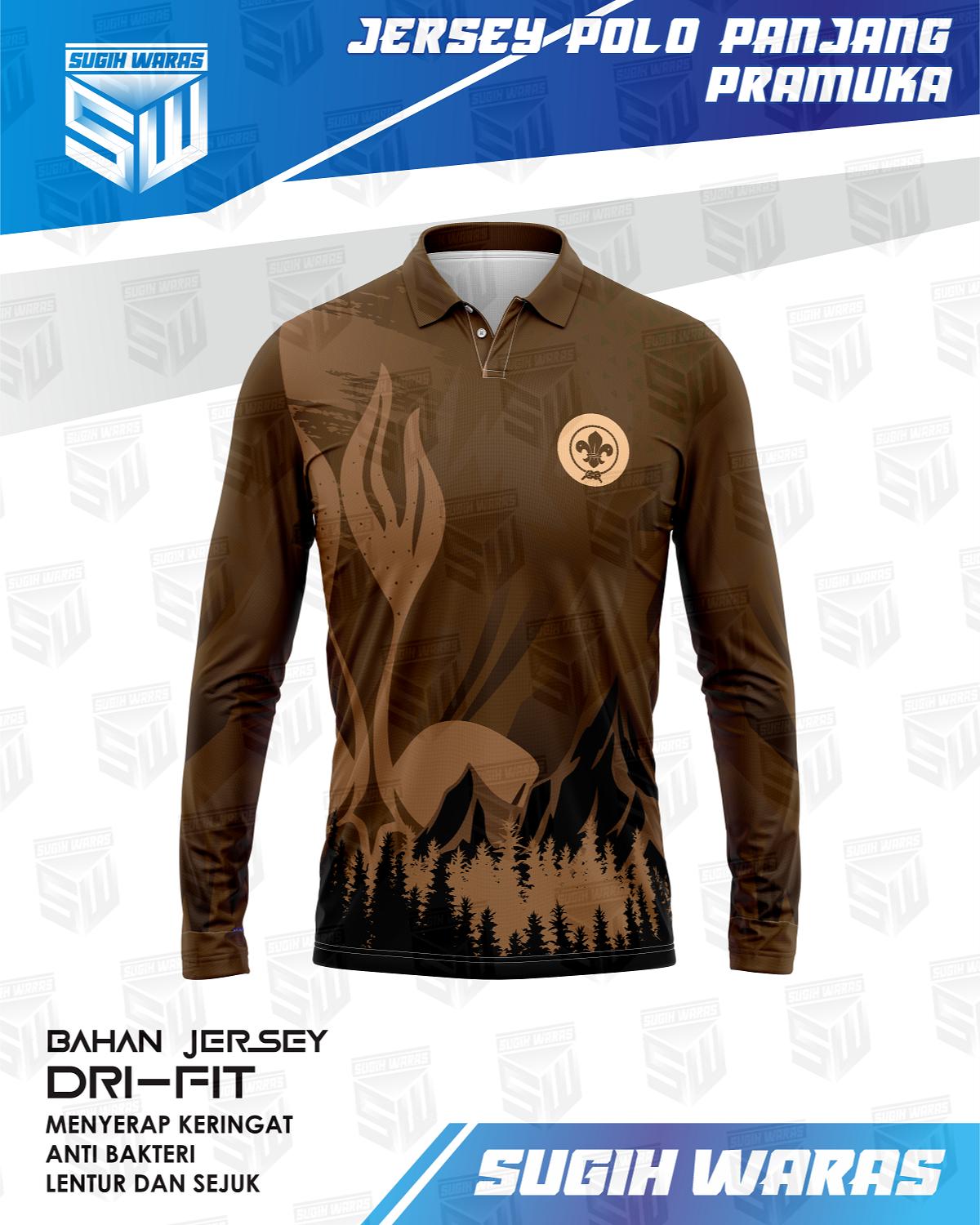 Jersey Polo Panjang Pramuka - foto 2