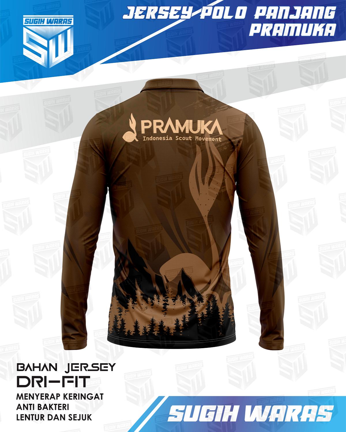 Jersey Polo Panjang Pramuka - foto 3