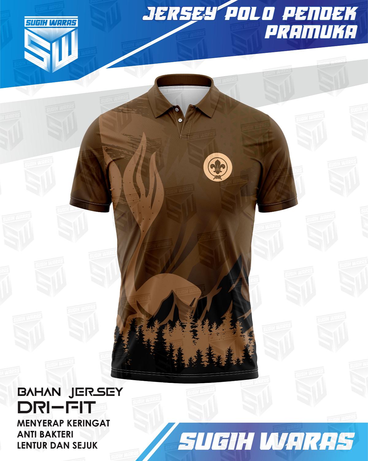 Jersey Polo Pendek Pramuka - foto 2