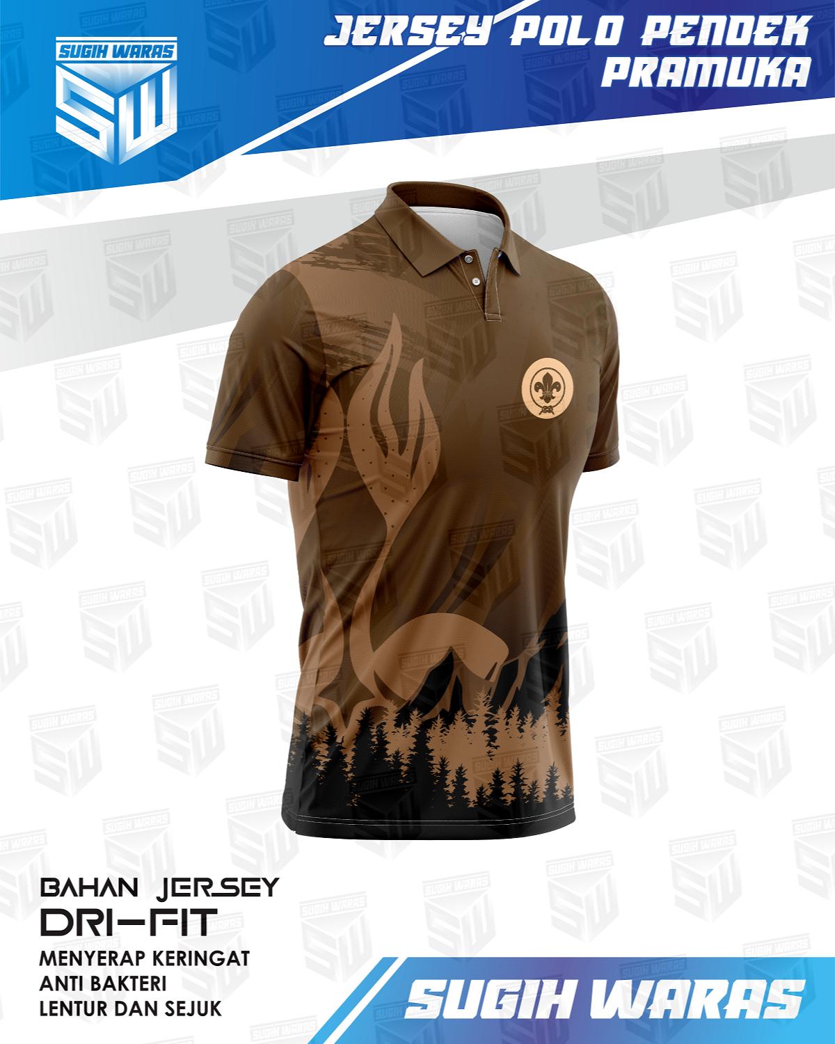 Jersey Polo Pendek Pramuka - foto 4