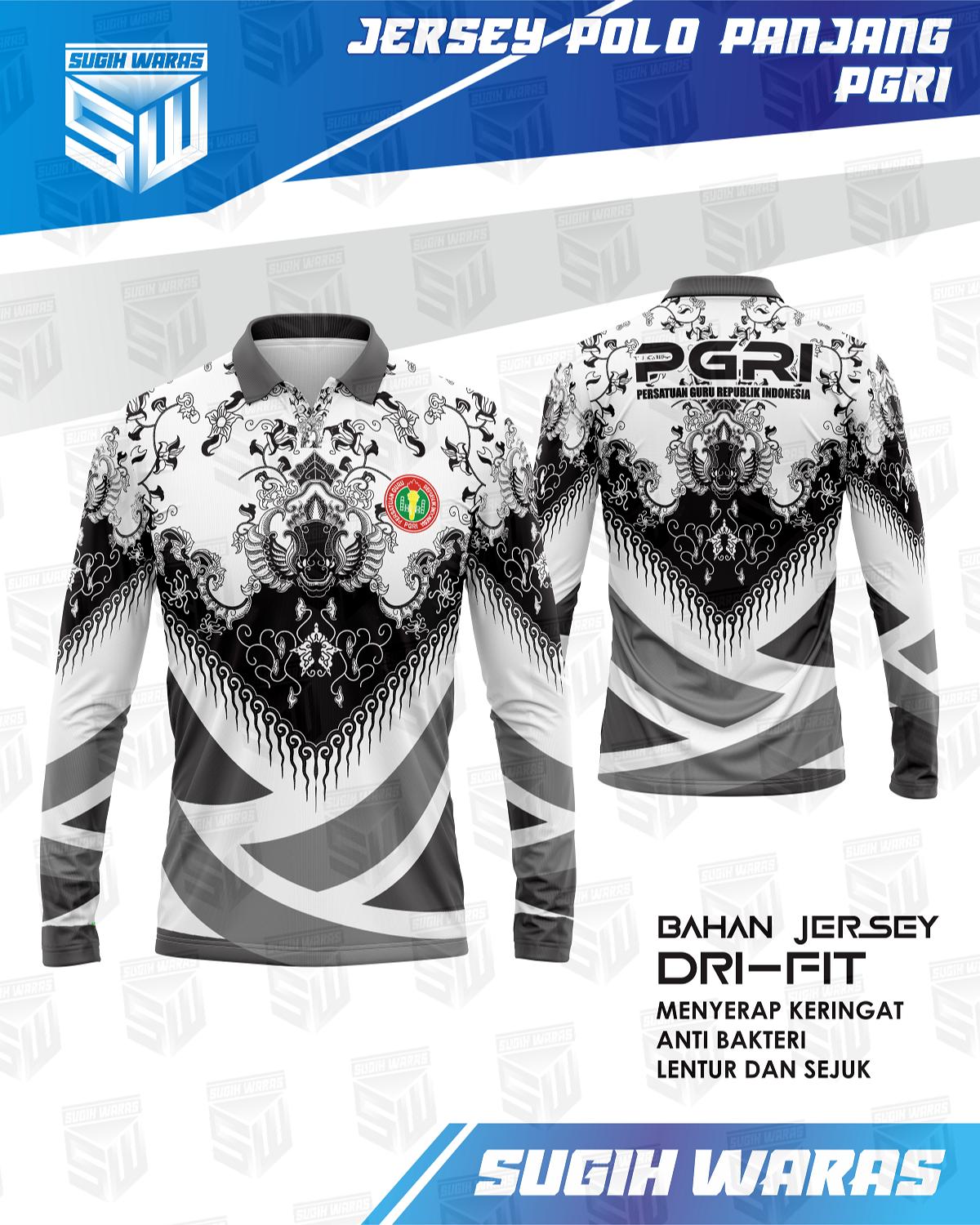 Jersey Polo Panjang PGRI - foto 1