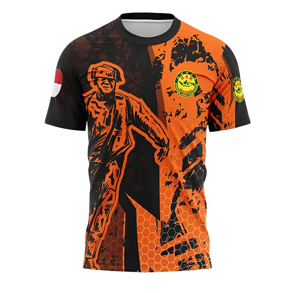 JERSEY BASARNAS / KAOS DRIFIT SAR / LENGAN PENDEK - foto 1