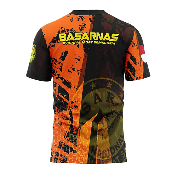 JERSEY BASARNAS / KAOS DRIFIT SAR / LENGAN PENDEK - foto 3