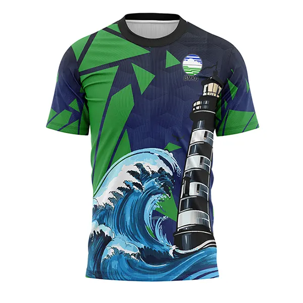 JERSEY BMKG / JERSEY BADAN METEOROLOGI KLIMATOLOGI DAN GEOFISIKA / Kaos Pendek - foto 1