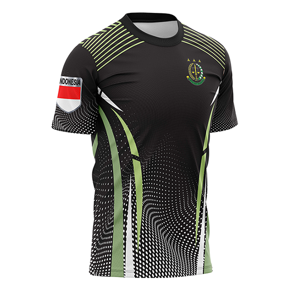 JERSEY KEJAKSAAN / KAOS DRIFIT KEJAKSAAN PENDEK - foto 2