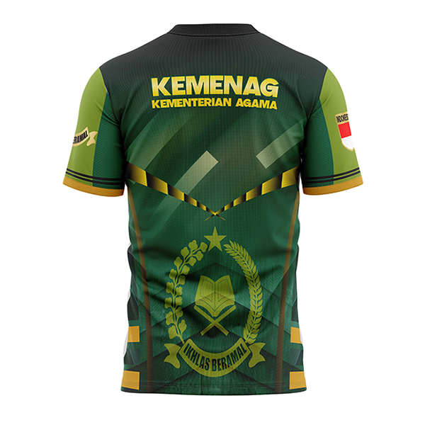 JERSEY KEMENTRIAN AGAMA PENDEK - foto 3