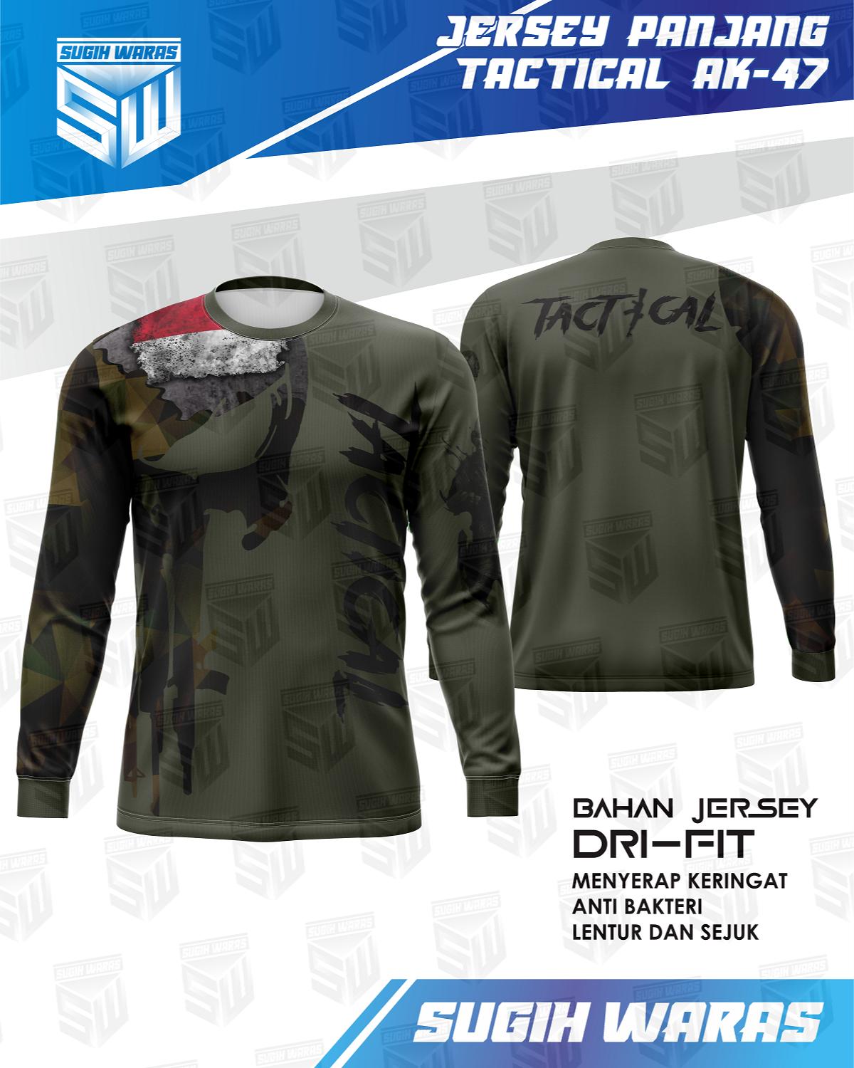 Jersey Panjang Tactical - foto 1