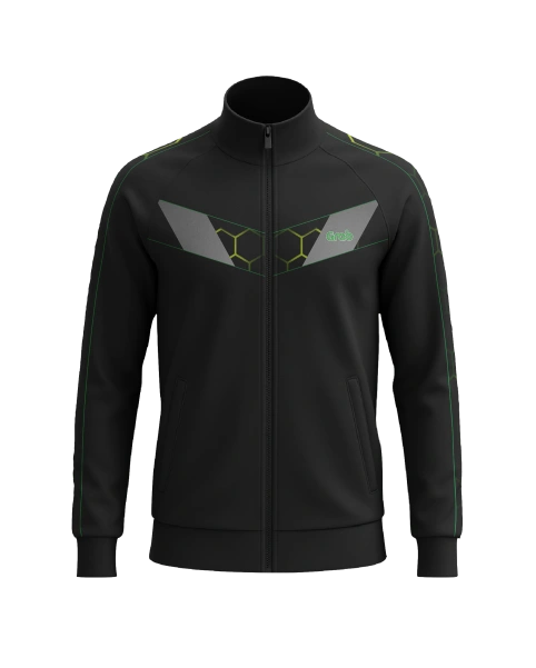 SUGIH WARAS Jaket GRAB Pria Tracktop Sporty Casual Hitam - foto 1