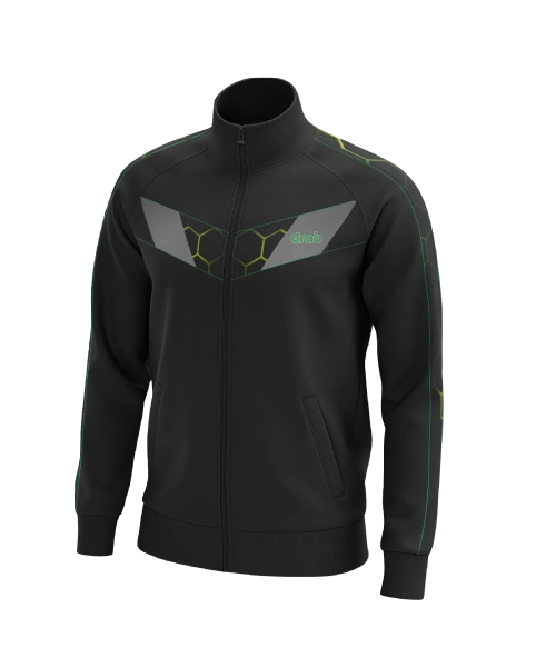 SUGIH WARAS Jaket GRAB Pria Tracktop Sporty Casual Hitam - foto 2