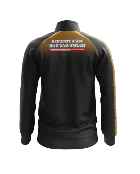 SUGIH WARAS Jaket Tracktop Olahraga Pria Kementerian Haji dan Umroh - foto 3