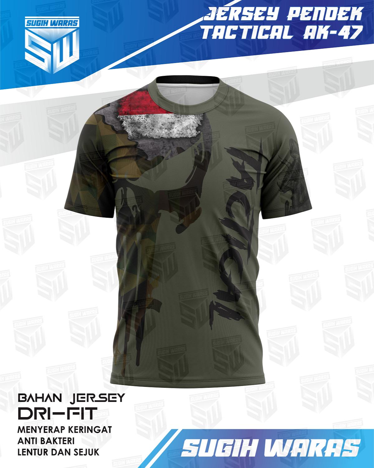 Jersey Pendek Tactical - foto 2