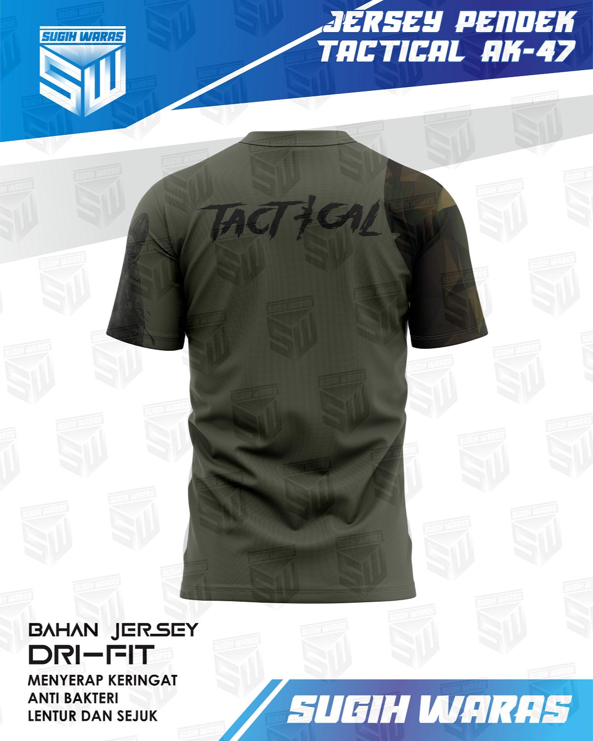 Jersey Pendek Tactical - foto 3