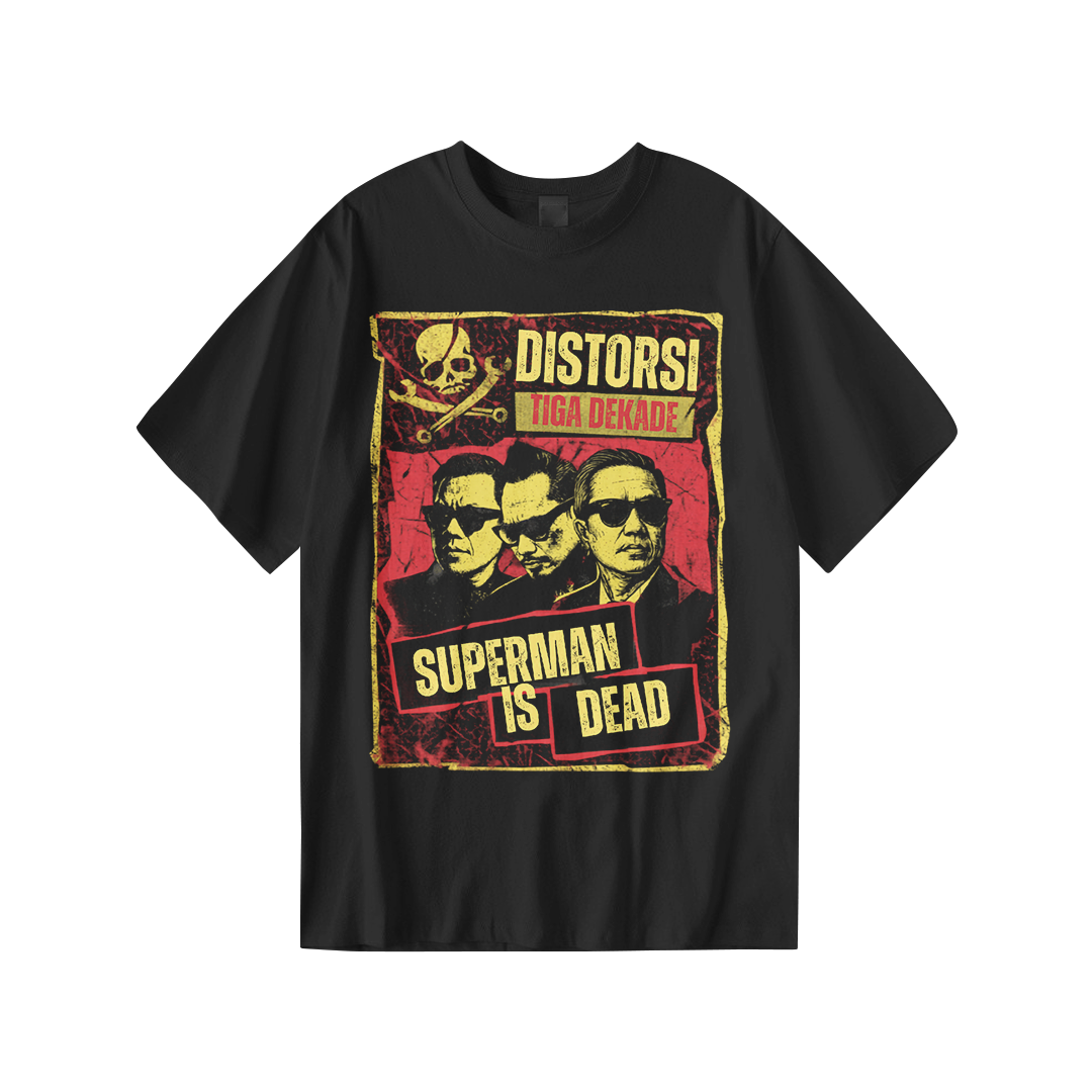 Kaos Distro S.I.D | T-Shirt Hitam | Cotton Combed 24s - foto 1