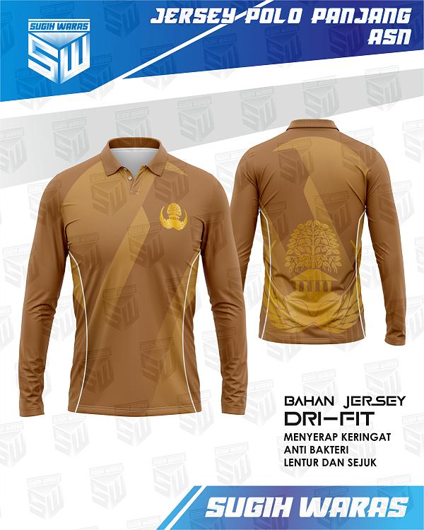 Jersey Polo Panjang ASN