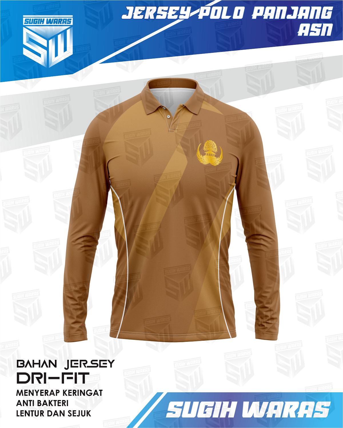 Jersey Polo Panjang ASN - foto 2