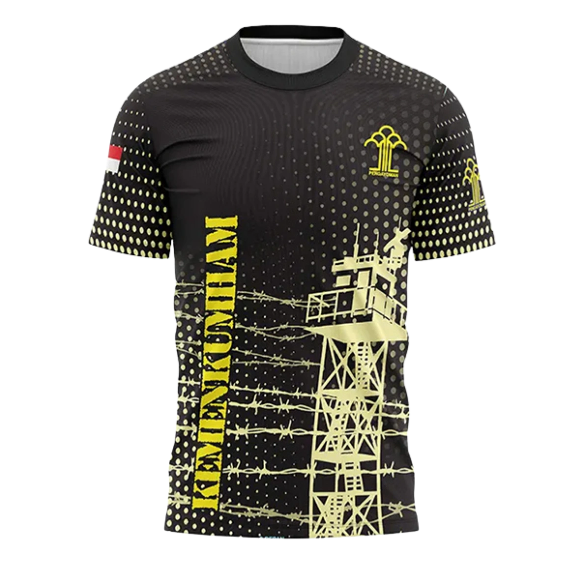 JERSEY KEMENKUMHAM / KAOS DRIFIT / Baju olahraga / Menyerap keringat