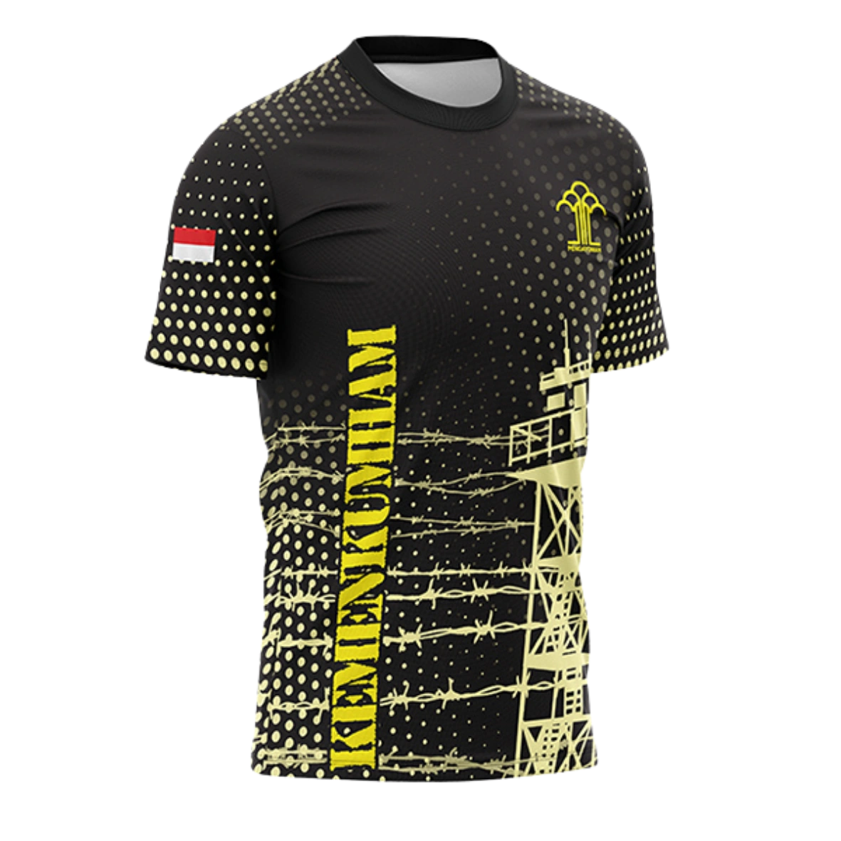 JERSEY KEMENKUMHAM / KAOS DRIFIT / Baju olahraga / Menyerap keringat - foto 3