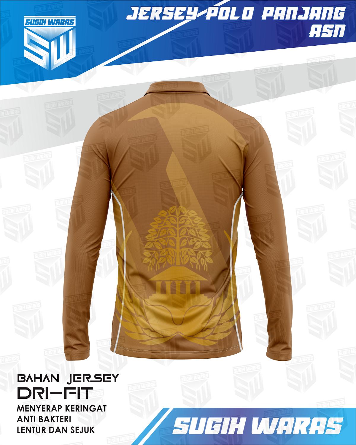 Jersey Polo Panjang ASN - foto 3