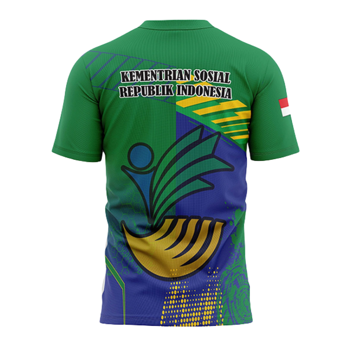 SUGIH WARAS JERSEY KEMENSOS (Kementerian Sosial Republik Indonesia) OLAHRAGA DRIFIT - foto 2