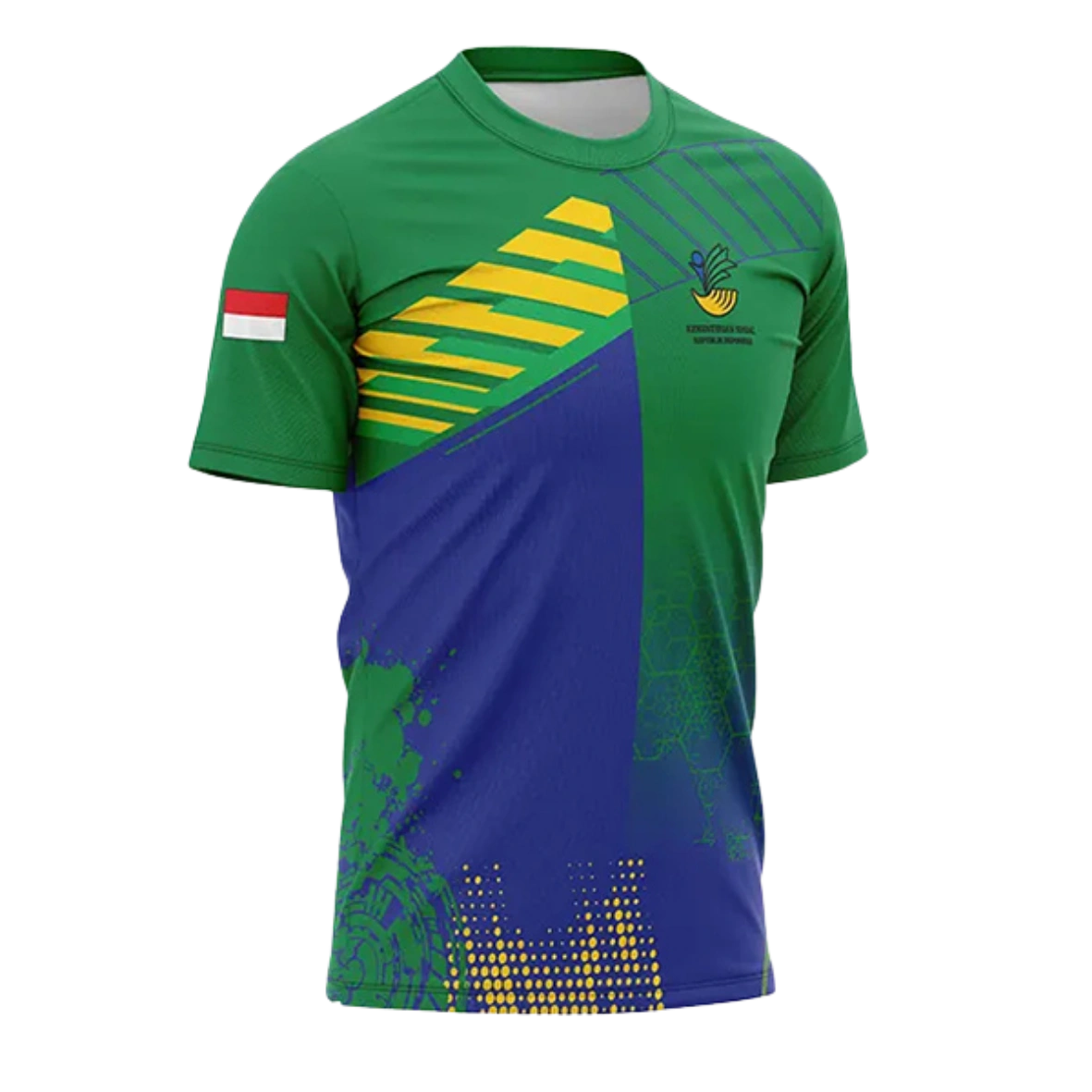 SUGIH WARAS JERSEY KEMENSOS (Kementerian Sosial Republik Indonesia) OLAHRAGA DRIFIT - foto 3