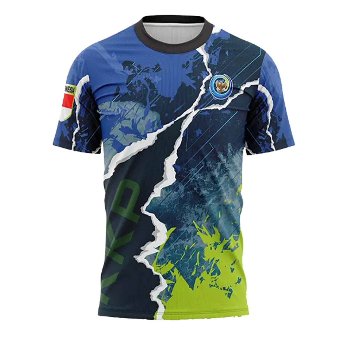 SUGIH WARAS JERSEY KKP (Kementrian Kelautan dan Perikanan) PENDEK OLAHRAGA RUNNING SPORT